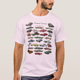 Camiseta de automóviles de lujo personal