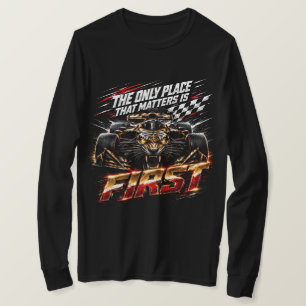 Camiseta de automovilismo de carreras de tigre, Ru
