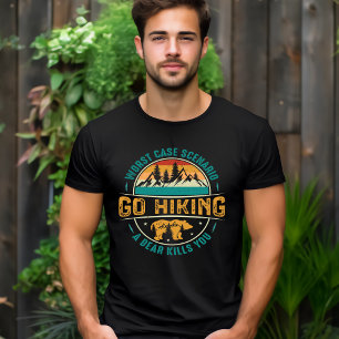 Camiseta de aventura al aire libre Ve a caminar T-
