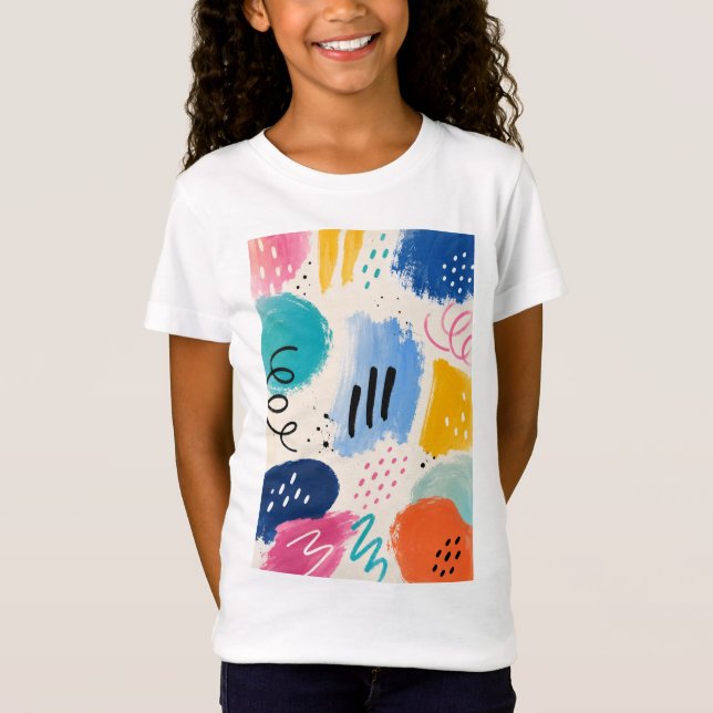 Camiseta de aventura Color Splash (Anverso)