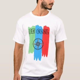 Camiseta de aventura con brújula moderna - Color "