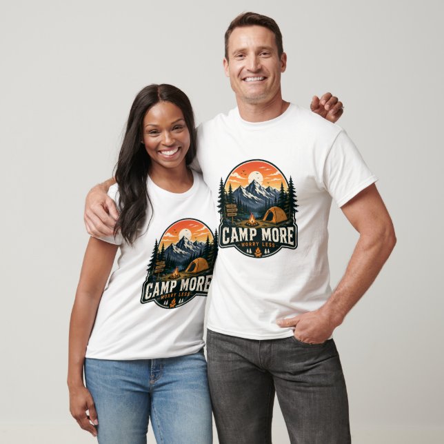 Camiseta de Aventura de Camping (Unisexo)