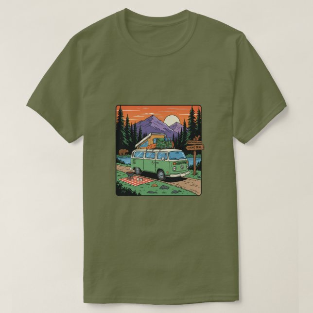 Camiseta de Aventura de Equipo de Supervivencia Ex (Diseño del anverso)
