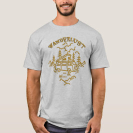 Camiseta de aventura de furgoneta camper Wanderlus