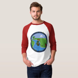 Camiseta de aventura de golf en directo
