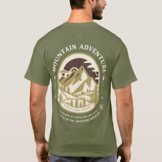 Camiseta de Aventura en Montaña – Senderismo al Ai