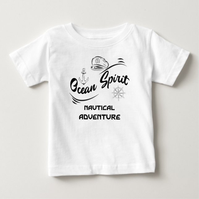 Camiseta de Aventura Náutica del Espíritu del Océa (Anverso)