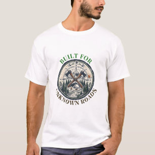 Camiseta de aventura para caminos desconocidos