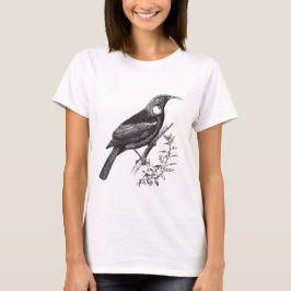 Camiseta de aves de Nueva Zelanda de Tui