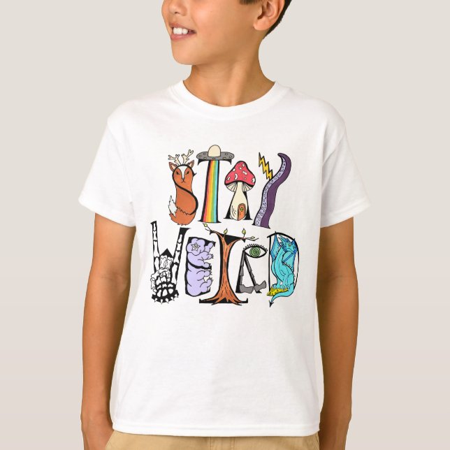 Camiseta De Aves Para Los Niños (Anverso)