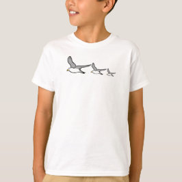 Camiseta de aves voladoras