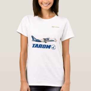 Camiseta de avión ATR72 de TAROM Air Transport