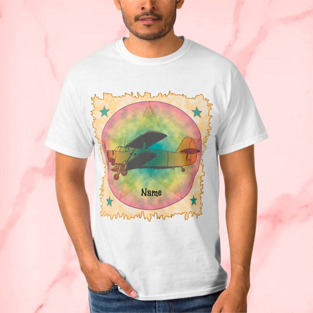Camiseta de avión de belleza antigua (Subido por el creador)