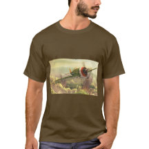 Camiseta de avión P-47