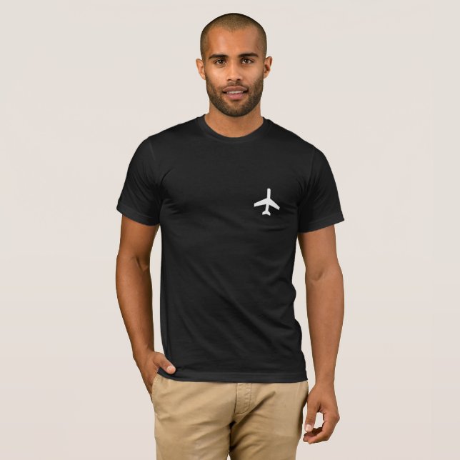 Camiseta de avión Pilots T-shirt Avie Airforce  (Anverso completo)