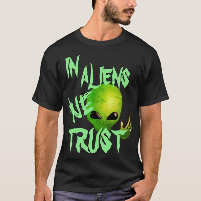 Camiseta de avistamiento extraterrestre para extra (Anverso)