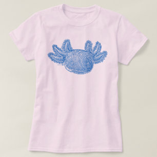 Camiseta de Axolotl - AZUL