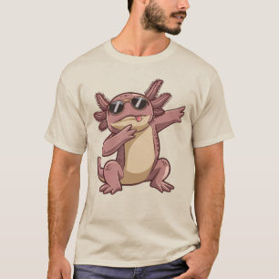 Camiseta de Axolotl haciendo Dab – Salamandra Dive
