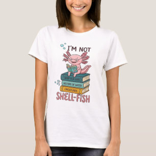 Camiseta de Axolotl No Soy Crustáceo - Regalo Dive