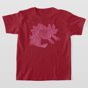 Camiseta de Axolotl - ROSA