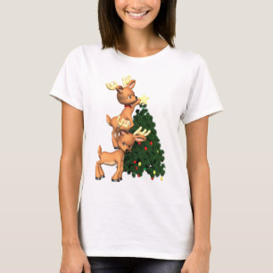 Camiseta de ayuda a los renos