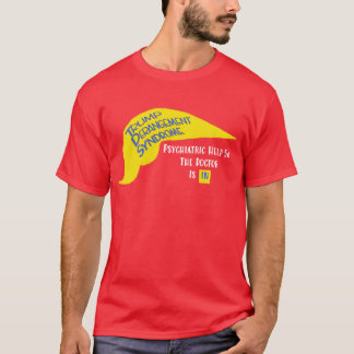 Camiseta de ayuda psiquiátrica de TDS