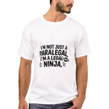 Camiseta de Ayudante Legal Ninja | Regalo Divertid