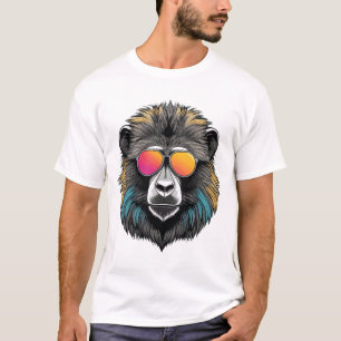 Camiseta de babuino