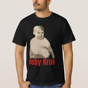 Camiseta de Baby Kruk divertida, mens de Baby Kruk