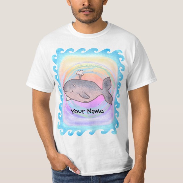 Camiseta de Baby Whale (Anverso)
