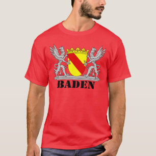 Camiseta De Baden Agarras con escritura bañada
