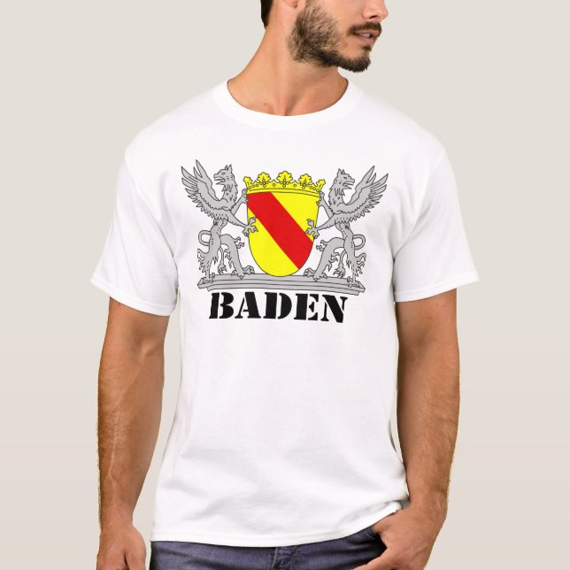Camiseta De Baden Agarras escritura miserable bañada (Anverso)