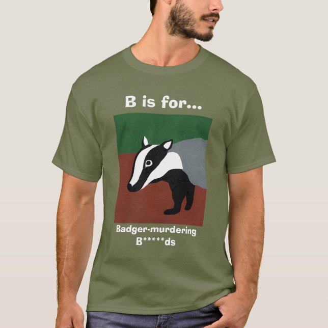 camiseta de badger cull (Anverso)
