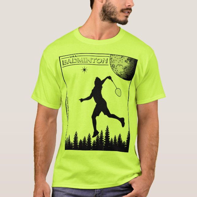 Camiseta de bádminton de EE. UU. (Anverso)