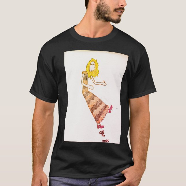 Camiseta de bailarín feliz (Anverso)