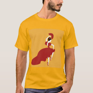 Camiseta de bailarina de flamenco