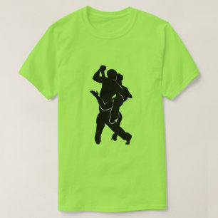 Camiseta de bailarina de tango de pareja