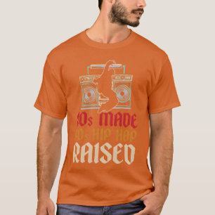 Camiseta de baile de hip hop bailarín de breakdanc