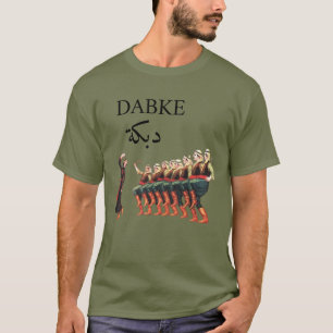 Camiseta de Baile Folclórico Dabke Levant