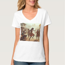 Camiseta de baile tradicional