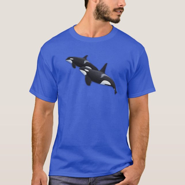 Camiseta de ballena asesina (Anverso)