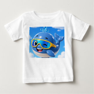Camiseta de ballena bebé - Camisa de animal marino