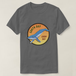 Camiseta de ballena del Día de la Tierra