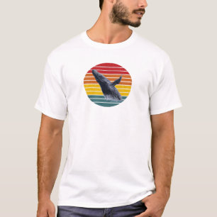 Camiseta de ballena jorobada
