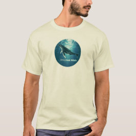 Camiseta de ballena jorobada