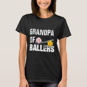Camiseta De Ballers Funny Béisbol De Los Padres Día Gif