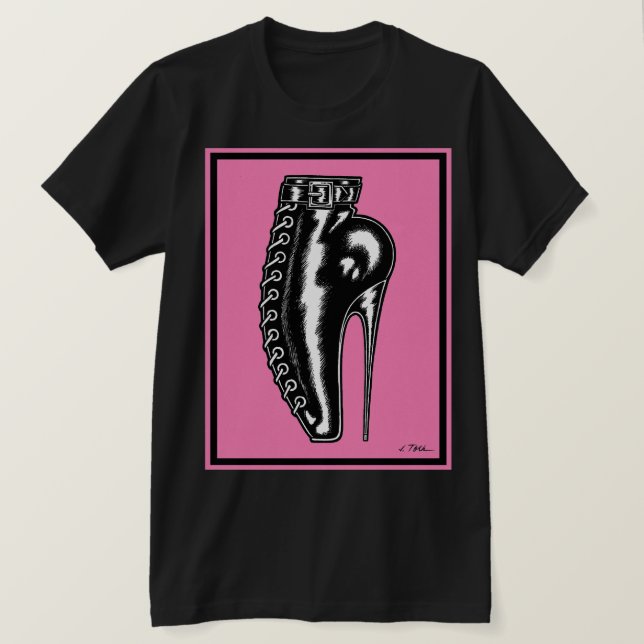 Camiseta de Ballet Boot (Anverso del diseño)