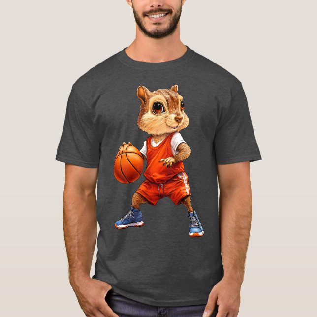 Camiseta de baloncesto de Chipmunk (Anverso)