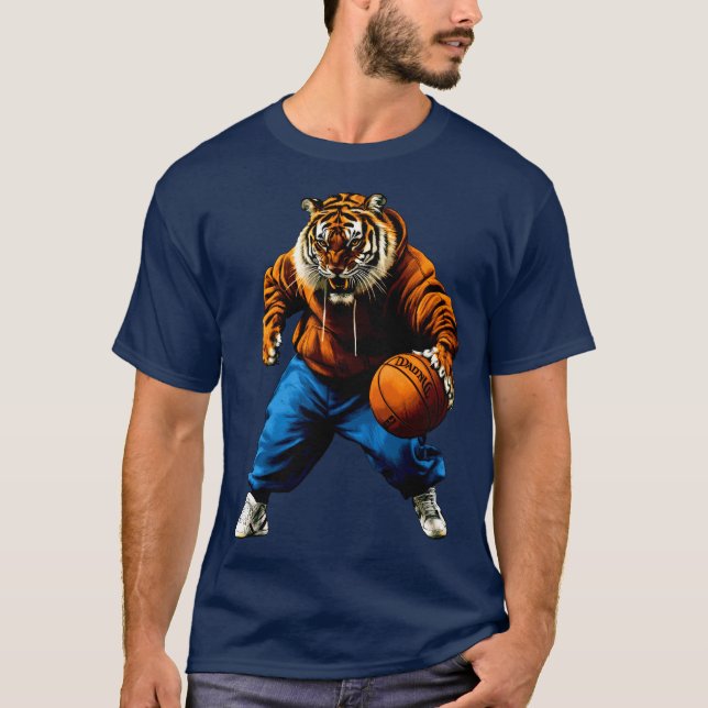 Camiseta de baloncesto del Tigre (Anverso)