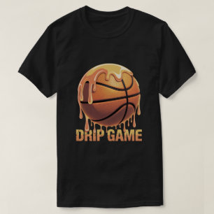 Camiseta de baloncesto Drip, camiseta de ropa urba